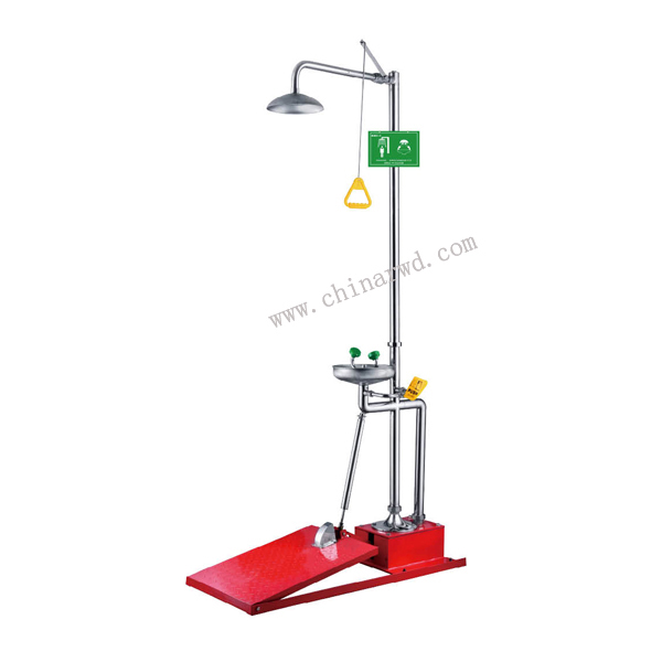 洗眼器 不锈钢洗眼器 脚踏洗眼器 排空洗眼器 紧急冲淋洗眼器 复合式洗眼器 紧急喷淋 润旺达洗眼器 洗眼器厂家 洗眼器价格